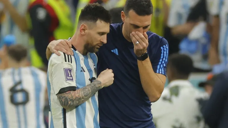 Lionel Scaloni, técnico de Argentina