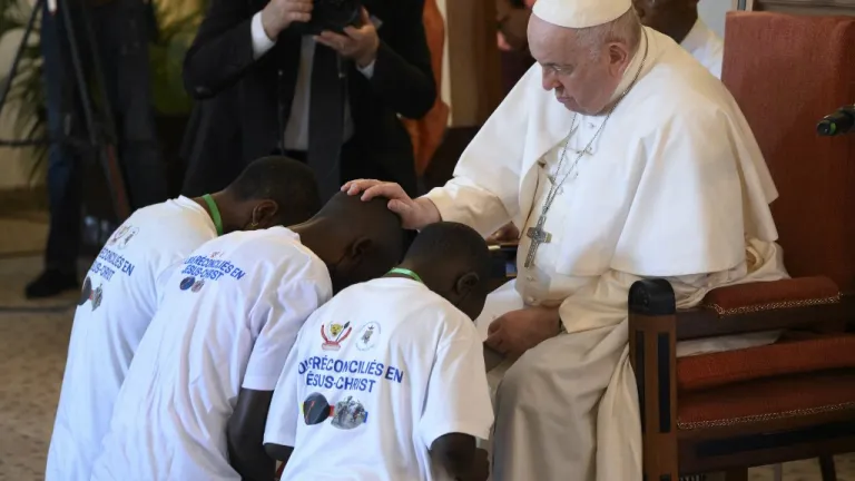 Papa Francisco en el Congo: clamó contra el horror de la guerra en ese país