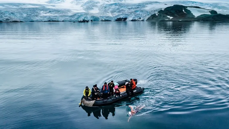 Registran deshielo récord en el casquete polar antártico