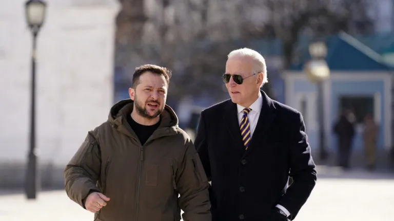Joe Biden visita Ucrania 2023: rueda de prensa 