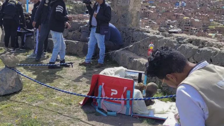 Peruano tenía momia prehispánica en su casa | Viral 