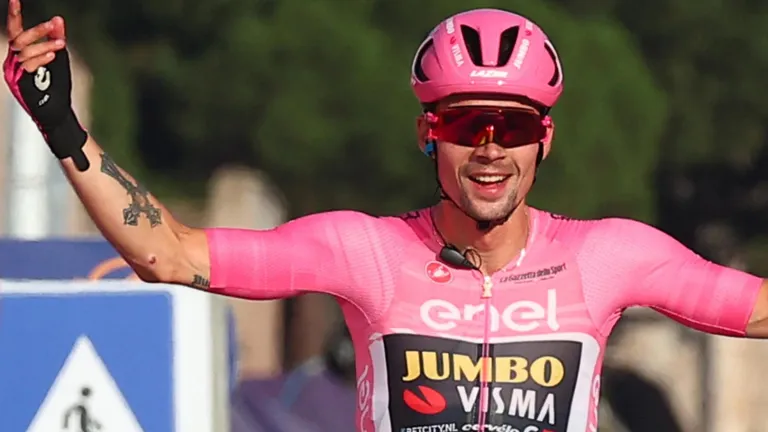Primoz Roglic ganó su primer Giro de Italia