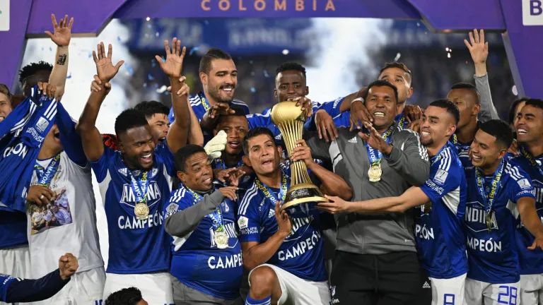 Las 16 estrellas de Millonarios 