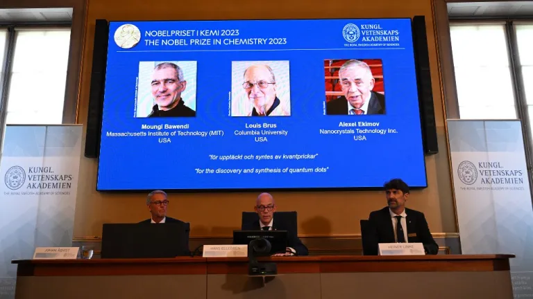 Premio Nobel de Química 2023: para investigadores de nanopartículas