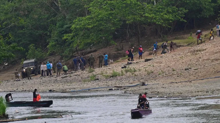 Migrantes Tapón del Darién: cifra de niños 2024