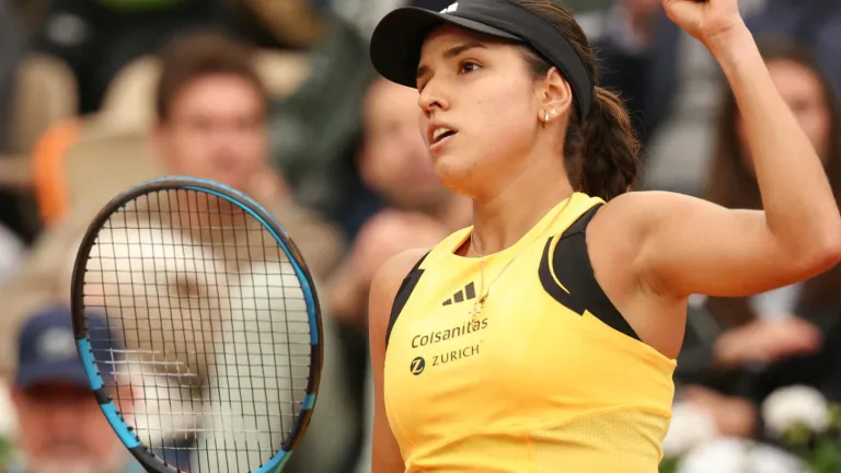 Camila Osorio brilló en su debut en Wimbledon y se clasificó a los Olímpicos 2024