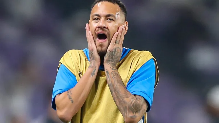 Jugador brasileño Neymar