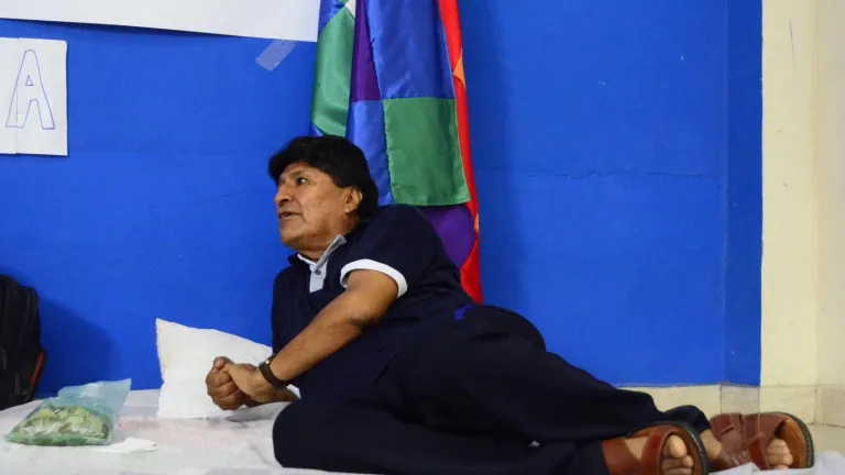 Expresidente de Bolivia Evo Morales