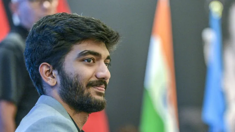 Campeón mundial de ajedrez Gukesh Dommaraju