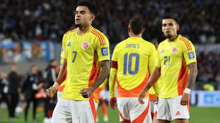 Colombia empató con Argentina y sigue sin clasificarse al Mundial 2026