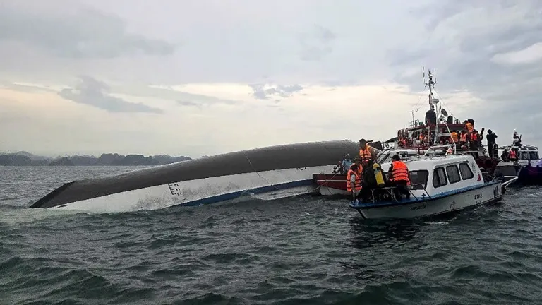 34 personas murieron en accidente marítimo en Vietman