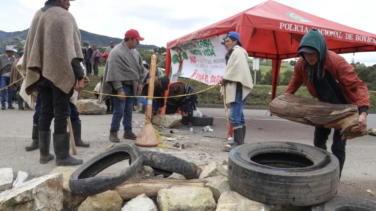 Paro de mineros y campesinos HOY: 6 agosto bloqueos y avances