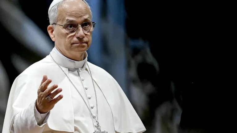 Papa León XIV dijo que el pueblo de Gaza sufre de desplazamiento forzado