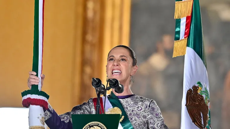 Grito de Independencia de México: Claudia  Sheinbaum exalta a las mujeres y a los migrantes
