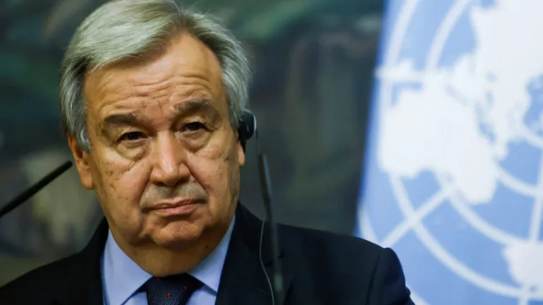 Antonio Guterres, secretario general de la ONU