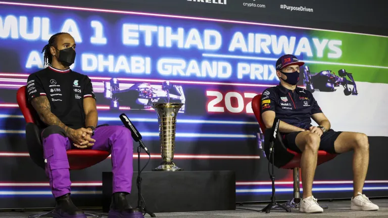 Fórmula 1 hamilton vs verstappen Gran Premio de Abu Dhabi 2021