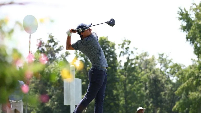 Golfista colombiano Nicolás Echavarría