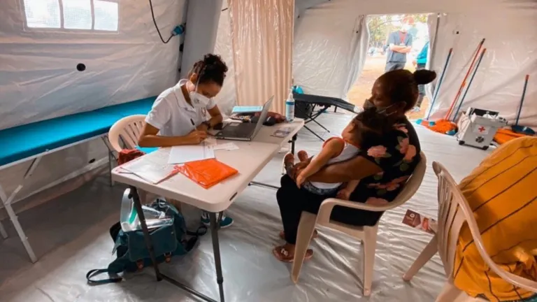Migrantes venezolanas en Colombia 