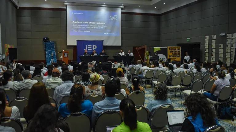 Villavicencio: La JEP escuchará a las víctimas del Meta 2023