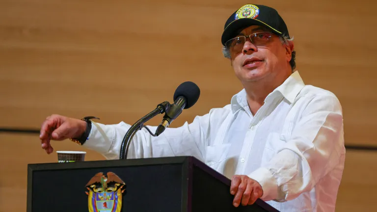 El Presidente Gustavo Petro habla en la Gira Salvemos la Selva “Conservar Paga” 