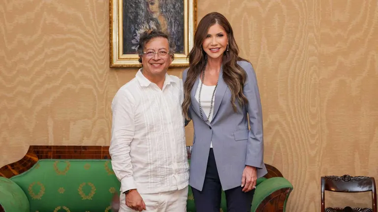 Colombia y Estados Unidos: Petro y secretaria de Seguridad de EE.UU.