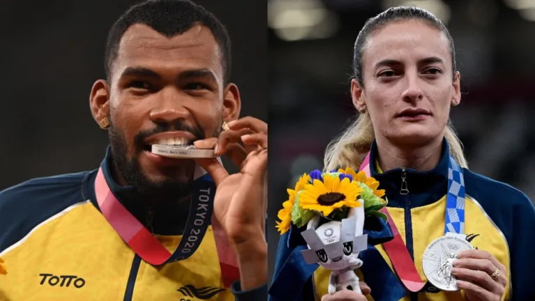 Zambrano y Arenas hablaron de sus medallas en Tokio