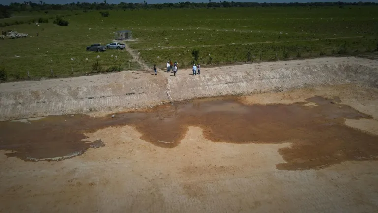 En Casanare inició proyecto piloto que busca contrarrestar la sequía que se presenta en este departamento.