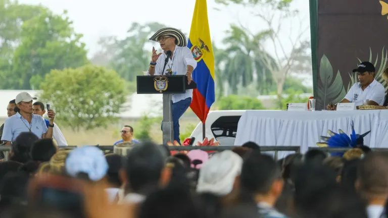 Presidente Petro en Tierralta: poder constituyente campesino de Colombia