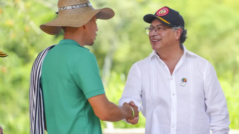 Presidente Gustavo Petro HOY: entrega de tierras San Sebastián