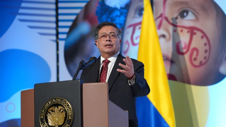 Presidente Petro aseguró que la migración afecta principalmente a la niñez