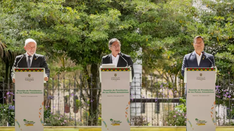 Declaraciones de Petro, Lula, Arce y Ecuador en la Cumbre OTCA 2025 rumbo a la COP30