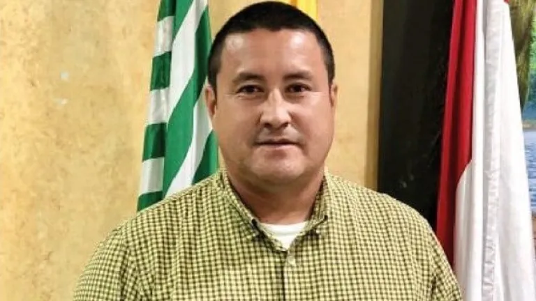 Alcalde de Mesetas (Meta), Yonnier Flórez.