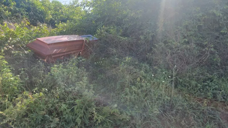 Aparece ataúd amenazante en el corregimiento de Mariangola, Valledupar