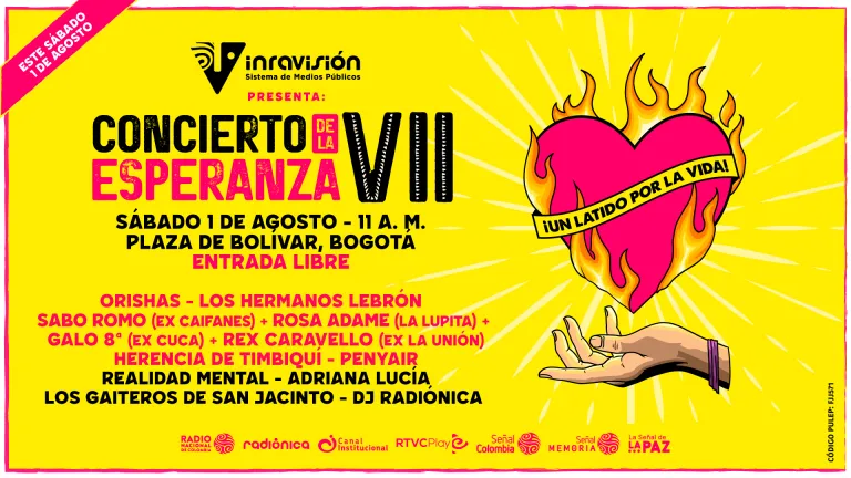 Alístate para el Concierto de la Esperanza VII: Estas son todas las recomendaciones para que disfrutes este evento
