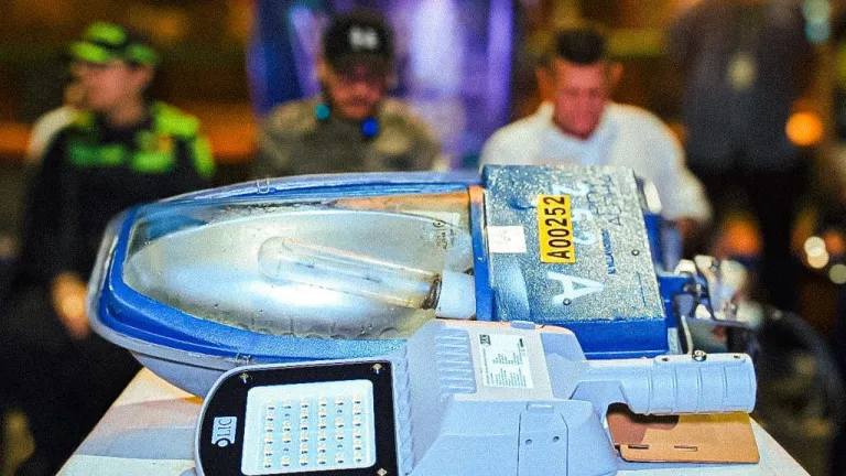 Villavicencio está por finalizar la renovación total de su alumbrado público