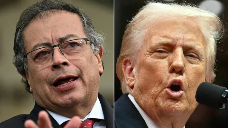 Antesala llamada Petro Trump