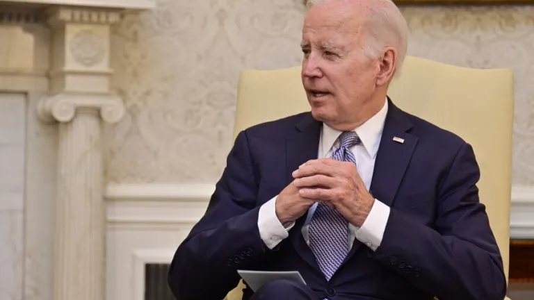 Biden habló sobre el paso de Rafá