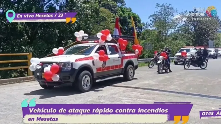Vehículo de ataque rápido contra el fuego.