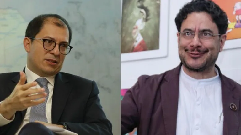 Iván Cepeda y Francisco Barbosa 