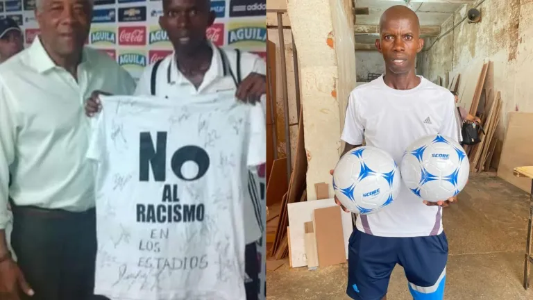 No al Racismo: la campaña de Cristian Valdez en los estadios de Colombia