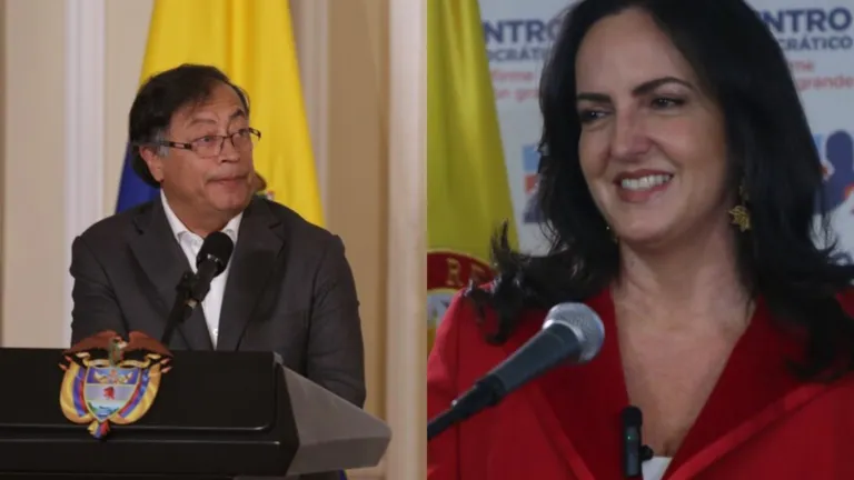 Gustavo Petro y María Fernanda Cabal se reunieron en Palacio