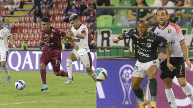 Deportes Tolima y Deportivo 