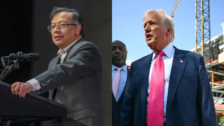 Invertir en energías limpias, propuesta de Petro a Trump 