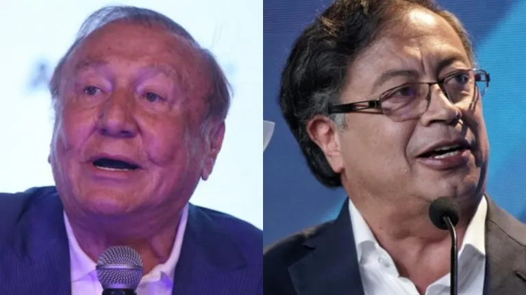 Rodolfo Hernández y Gustavo Petro, candidatos presidenciales
