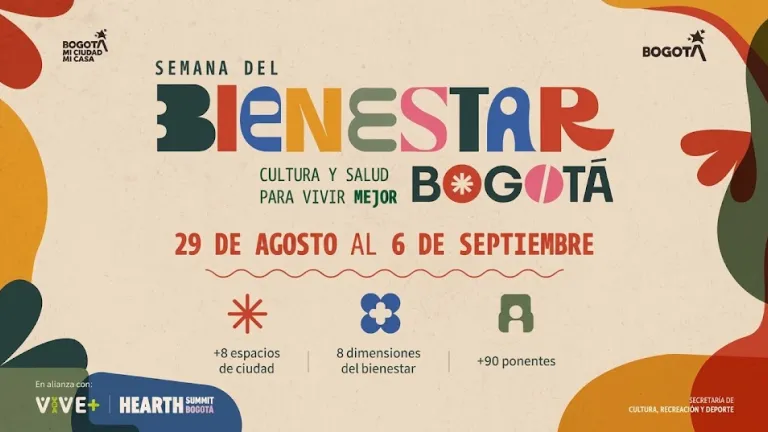 Bogotá se transforma en el epicentro de la salud y el arte con la Semana del Bienestar 2026