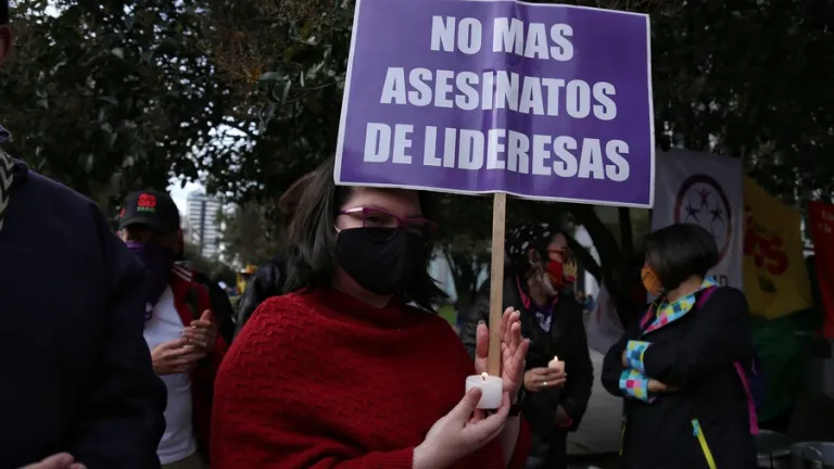 Líderes sociales en Colombia: audiencia sobre su protección