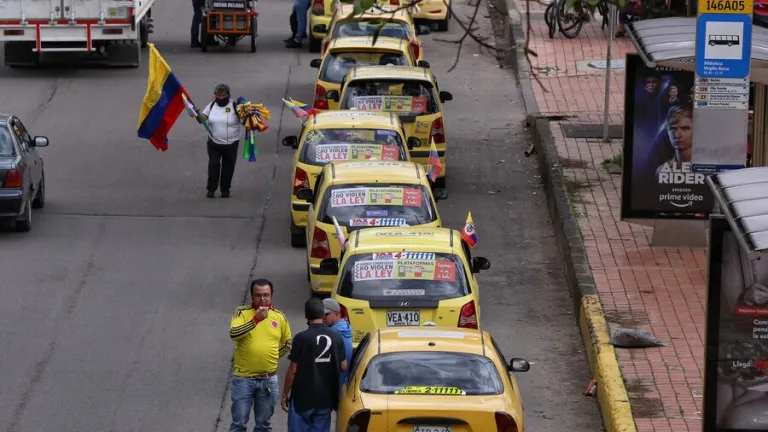 Paro de taxistas 