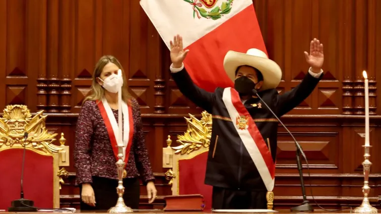 Presidente de Perú Pedro Castillo