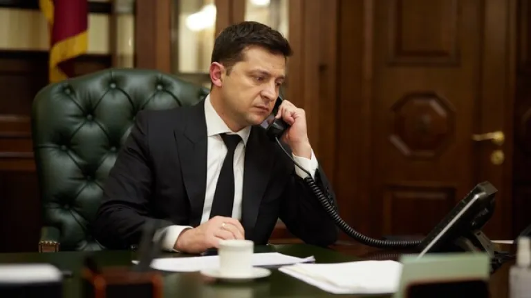 Presidente ucraniano Volodimir Zelenski