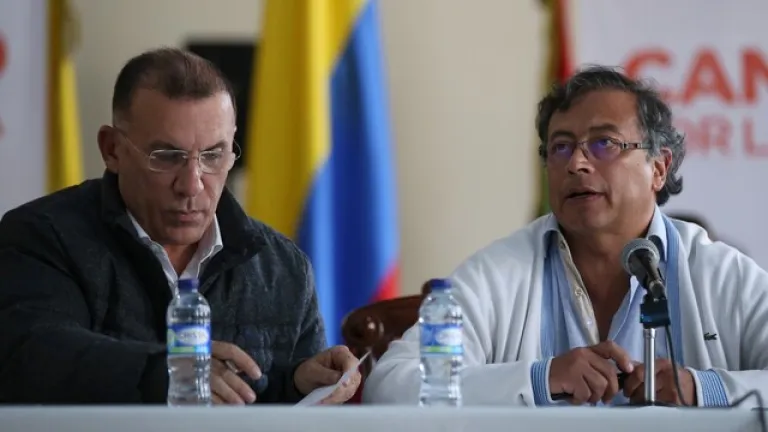 Roy Barreras y Petro Gustavo 